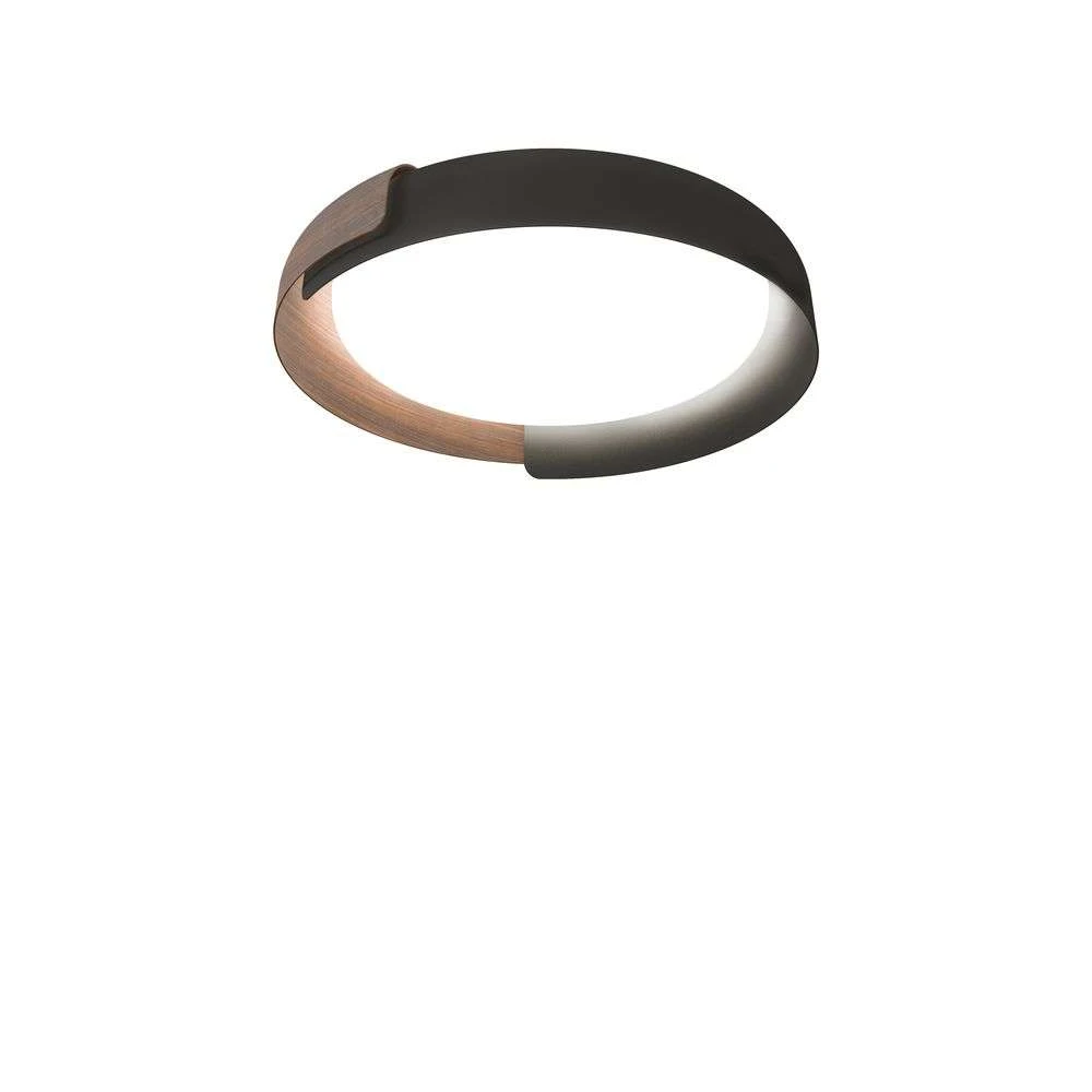 Dala Plafondlamp 3000K Dark Grey/Wood - KDLN - Koop Online