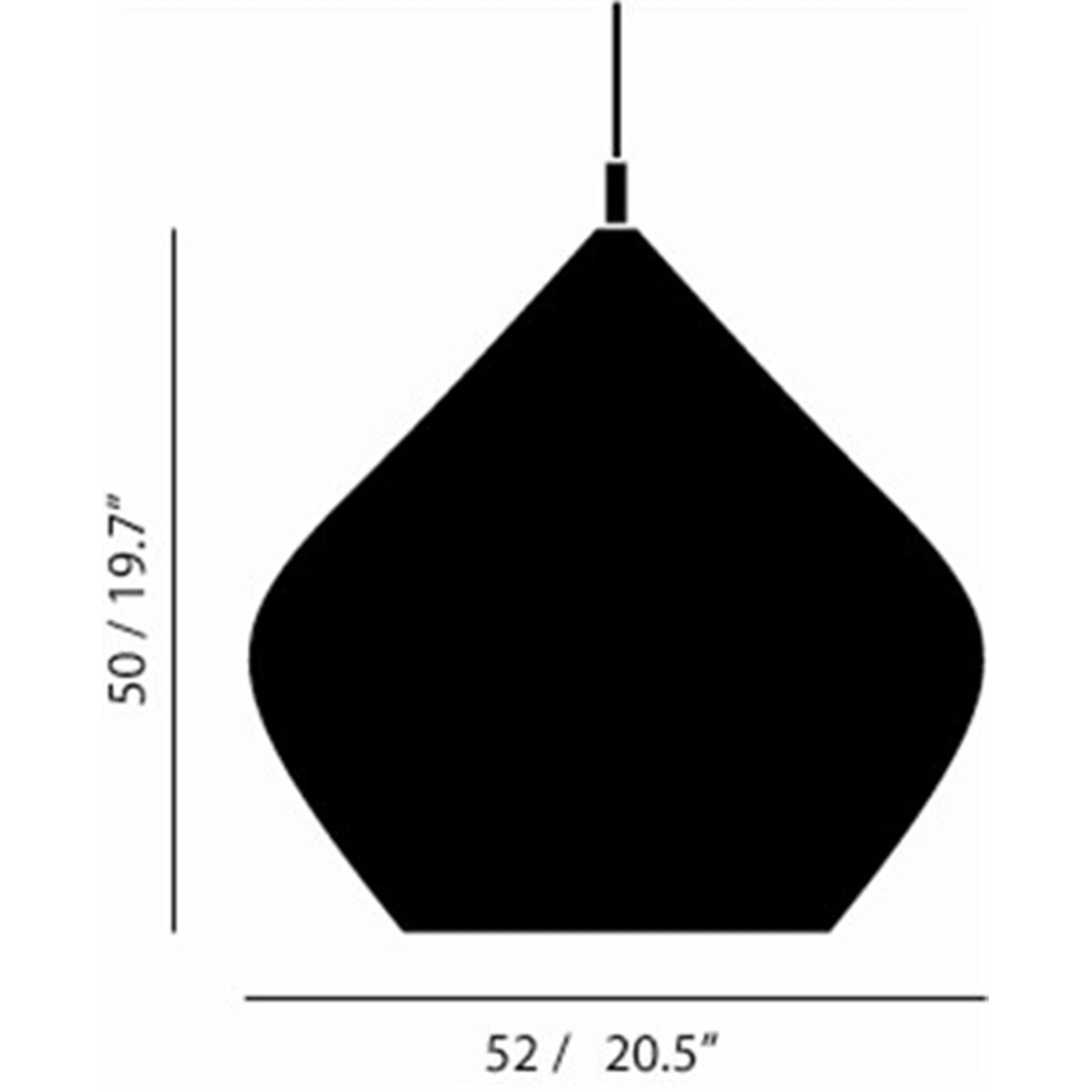 Beat Light Stout LED Hanglamp Geelkoper - Tom Dixon - Koop Online - Image 3