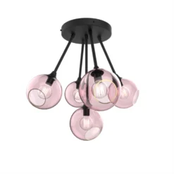 Ballroom Molecule Hanglamp Black/Rose - Design By Us - Koop Online