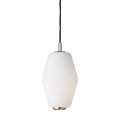 Dahl Small Hanglamp Opaal Glas Wit/Geelkoper - Northern - Koop Online
