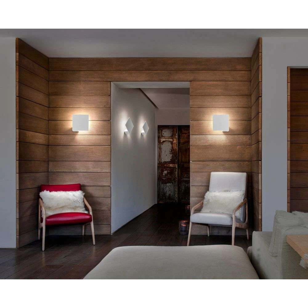 Puzzle Wand-/Plafondlamp LED Single-Square Matt Wit 2700K - Lodes - Koop Online - Image 3