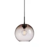 Gloria Hanglamp Ø320 Zwart/Rokerig Glas - Belid - Koop Online